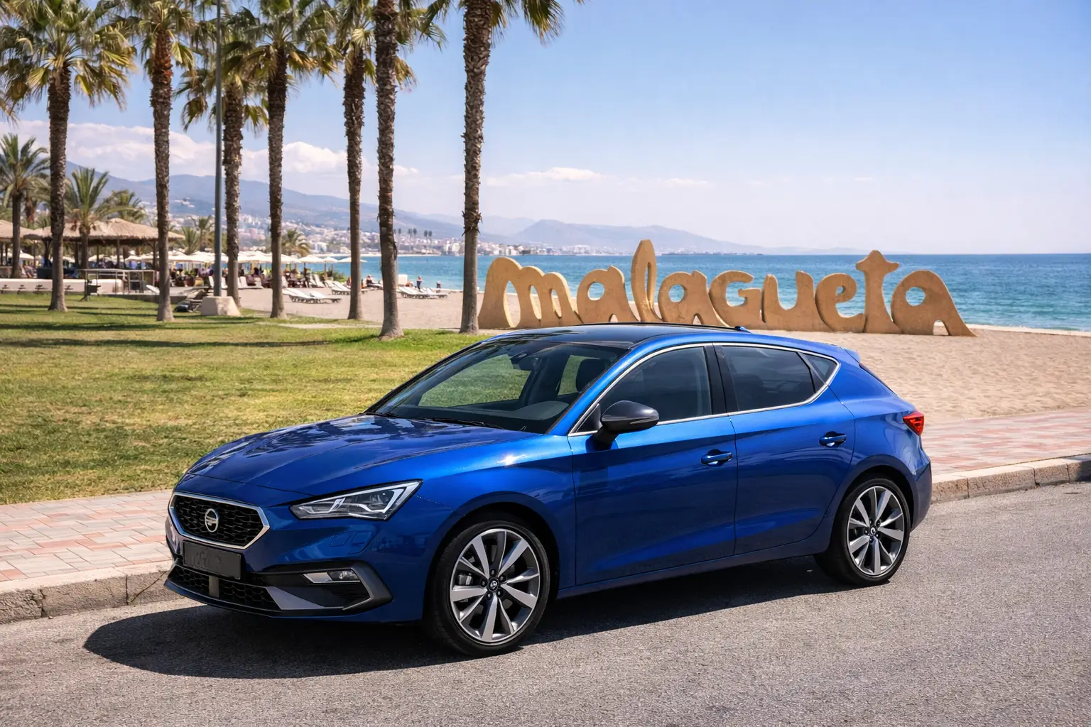 Auto compact per strade urbane a Malaga