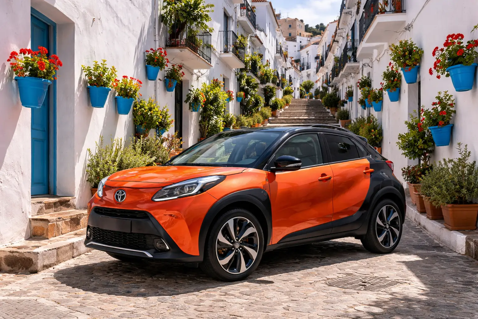 Auto economica per tratte brevi in citta