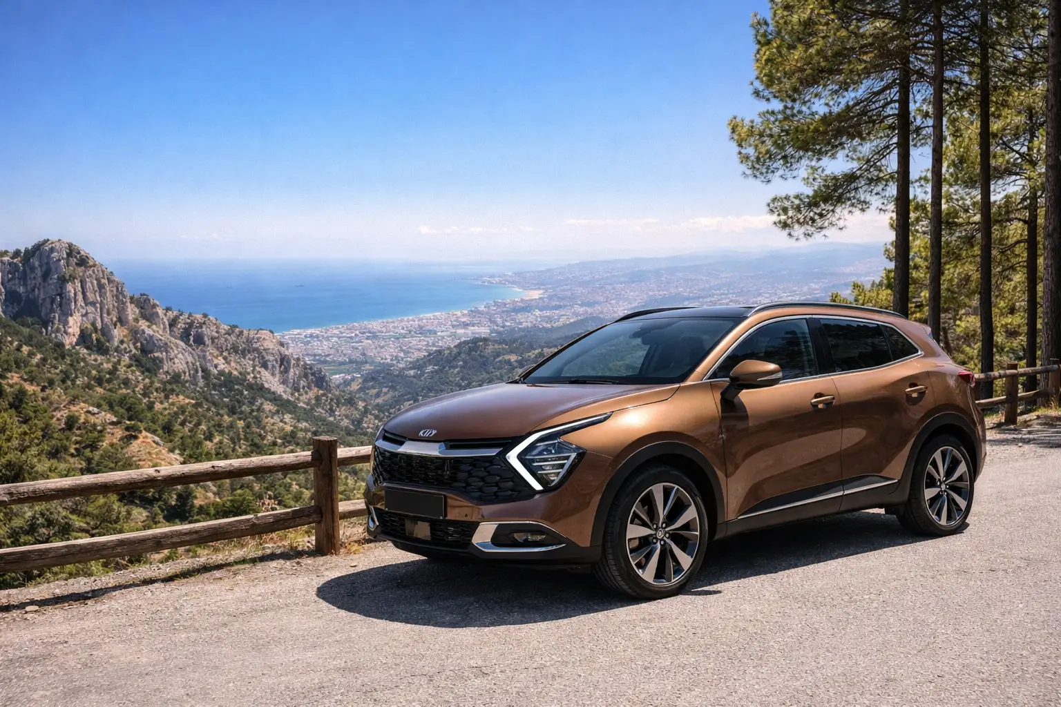 SUV per percorsi collinari nei dintorni di Malaga